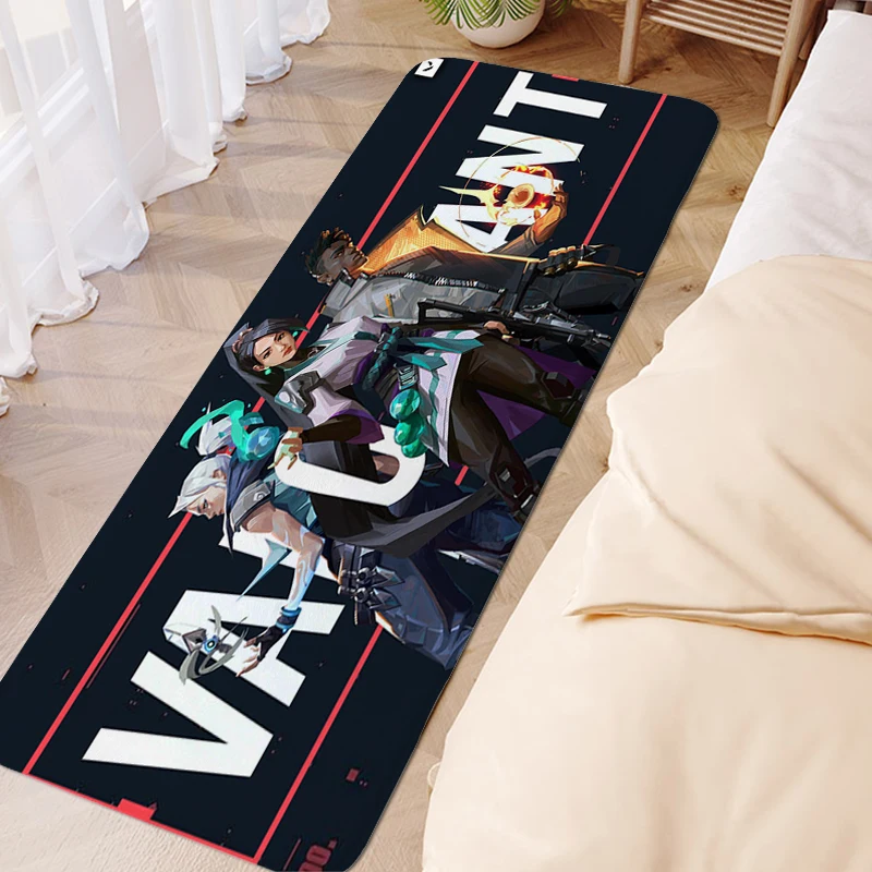 

Washable Non-slip Kitchen Rug A-Valorants Aesthetic Mat for Hallway Floor Mats for Home Decorations House Interior Entrance Mat