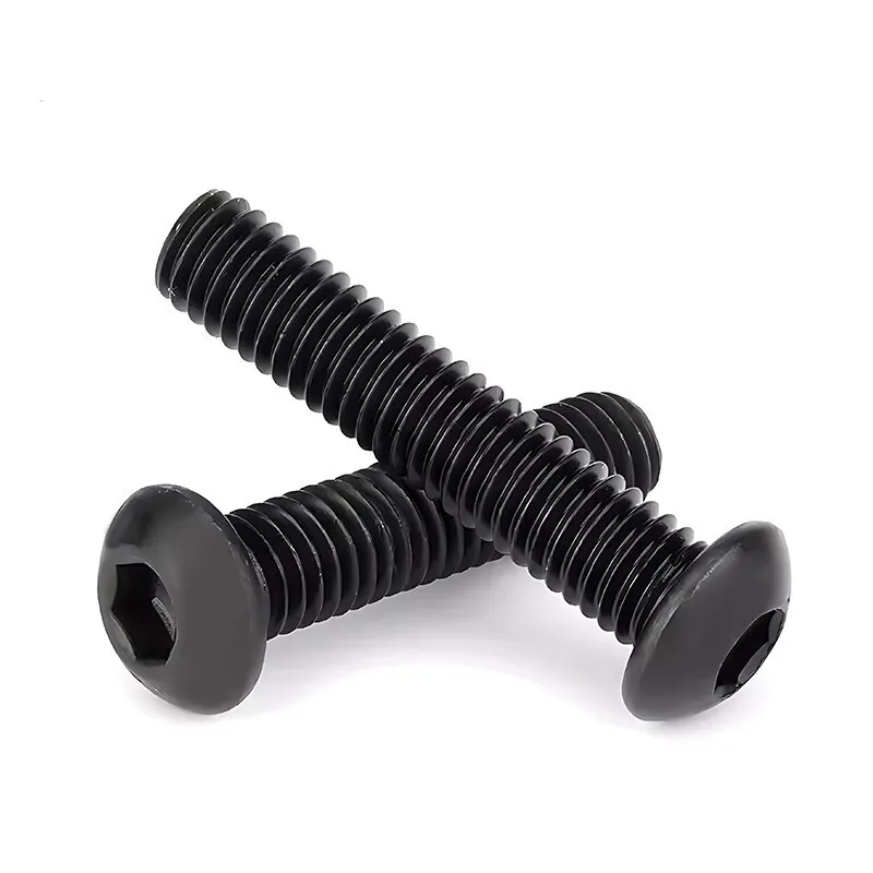 Hexagon Socket Head Screw 10/20/30/60PCS M2.5 m3 M4 M5 M6 M8 M10 black knob