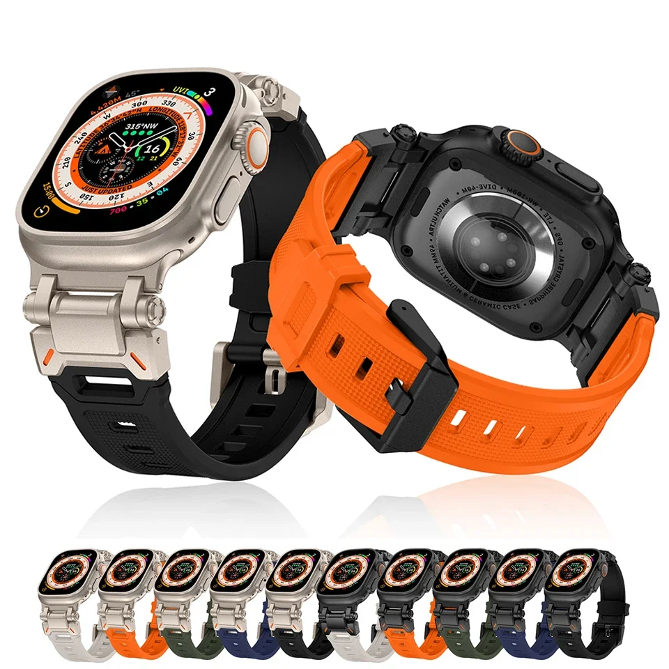 QINOUK Cinturino in silicone per OPPO Band 2, traspirante, morbido silicone di ricambio sportivo per donne e uomini, design con fibbia a codolo, per OPPO Band 2-nero, For OPPO Band 2, Silicone