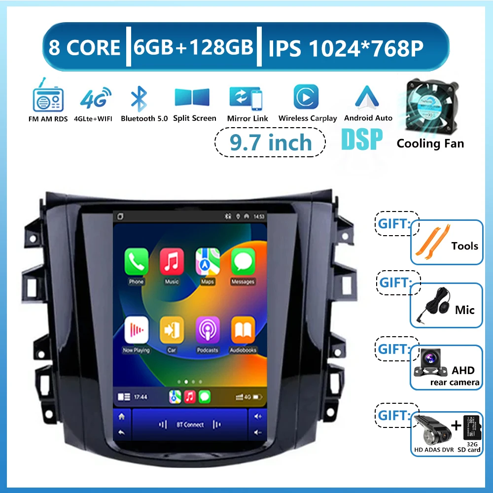 أندرويد 16 السيارات لنيسان نافارا تيرا NP300 2018...