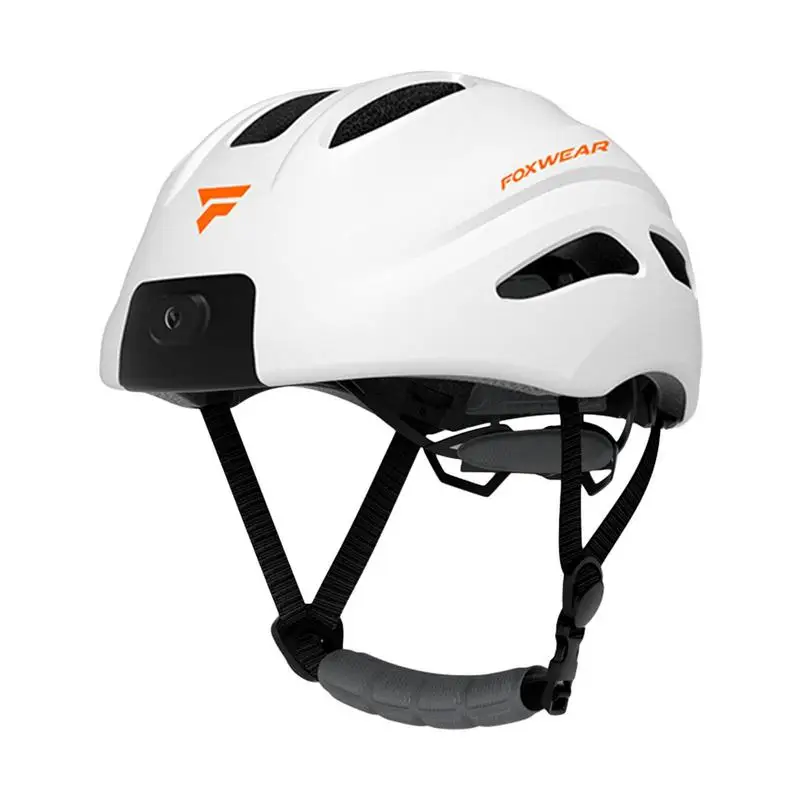 

Bicycle Helmets For Men Skating Helmets Breathable Motorcycle Helmets With Camera Front And Back Lights For Urban Biking Scooter