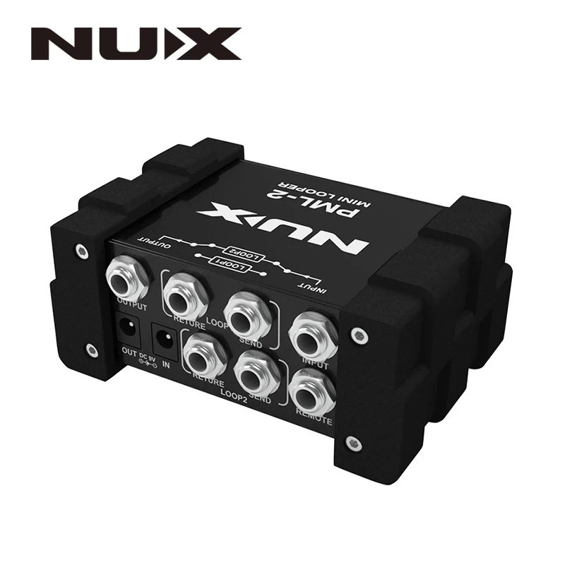 NUXPML2MiniLooperTrueBypassDesignMiniDualLooperLineSelector