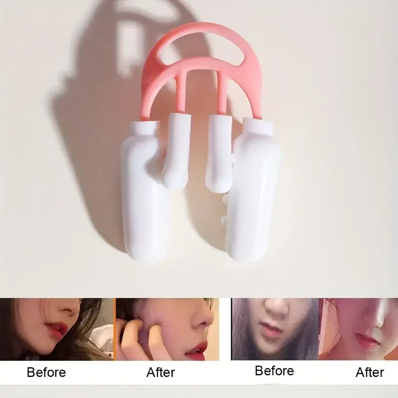 nose shaper clip pain free nose bridge straightener corrector beauty up lifting soft safety silicone tool for wide crooked nose women men details 2