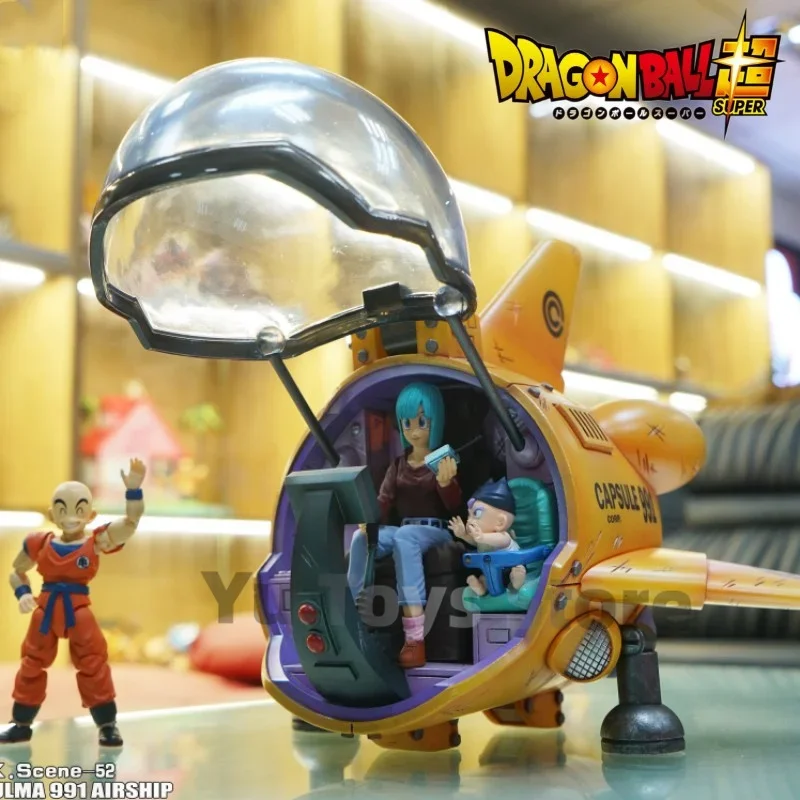 Bulma 991 Original Dragon Ball Shf Spaceship Gk Figure Model