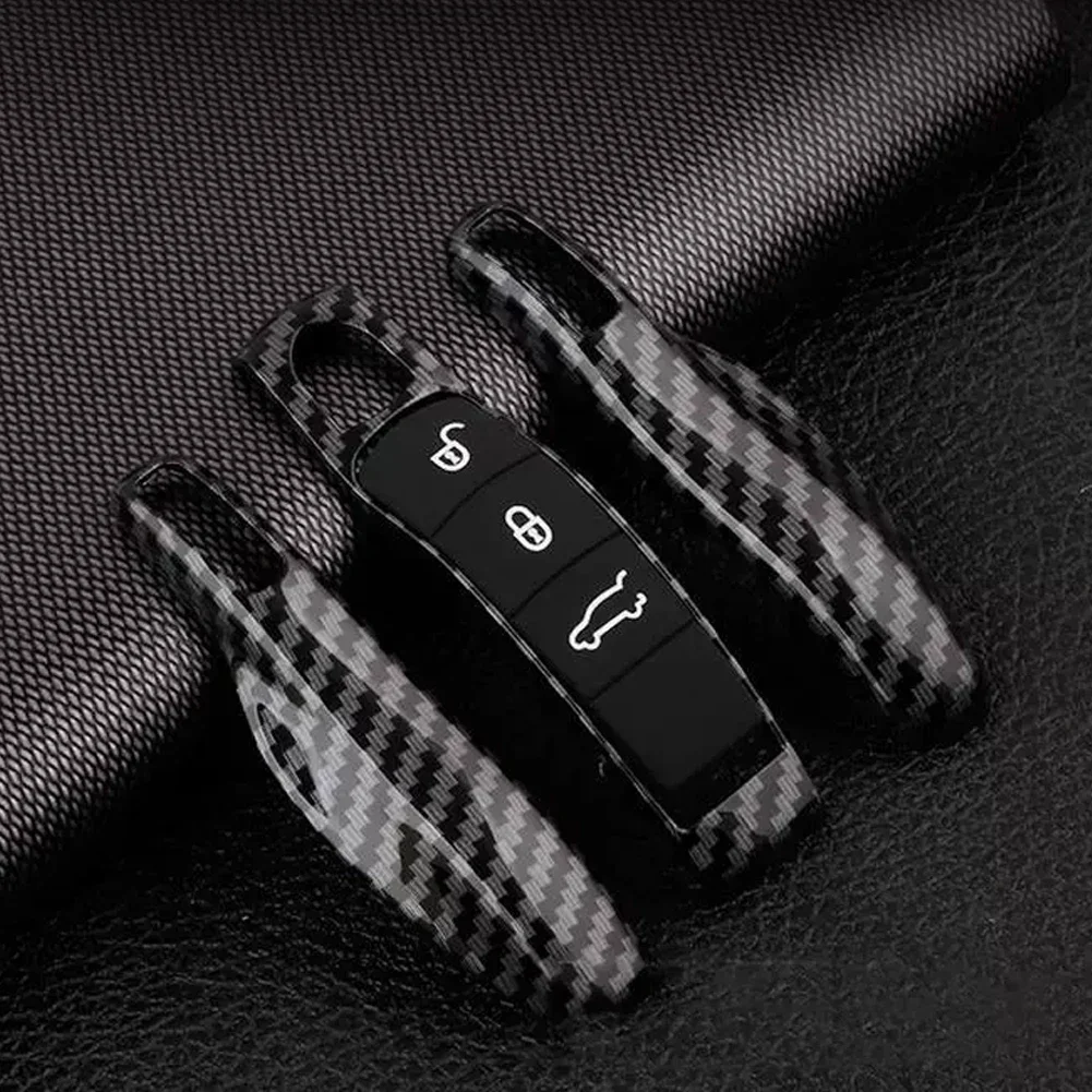 Porsche Key Fob Cover - Premium TPU Shell With Keychain For 911, Cayenne, Panamera, Macan