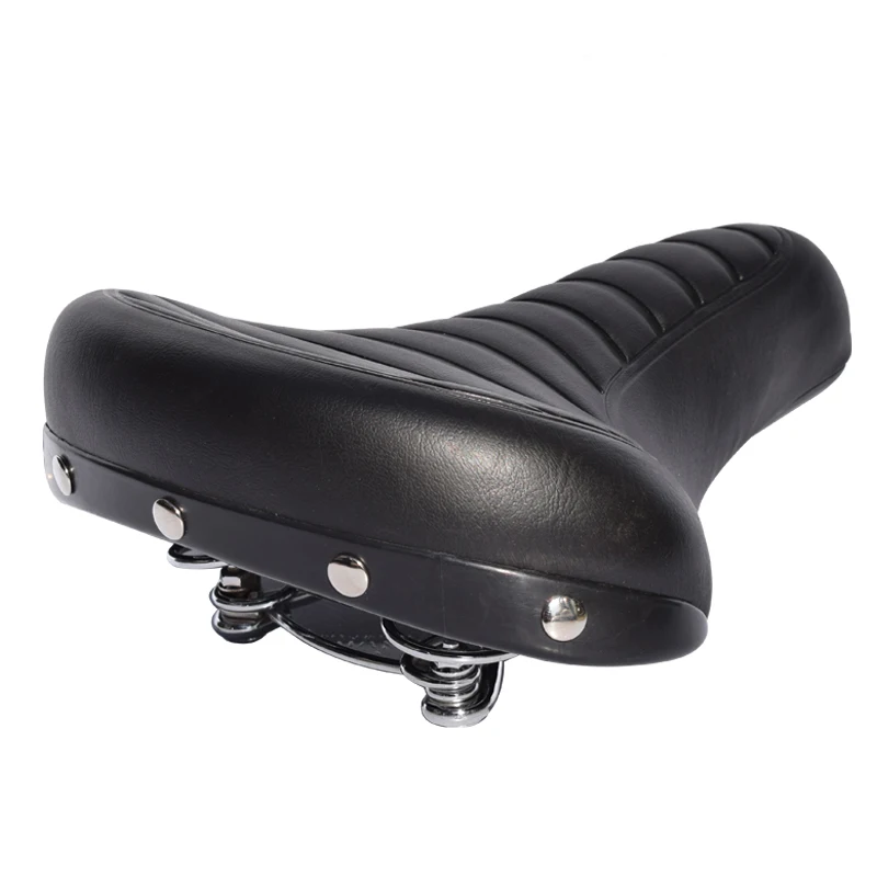 Selle Vélo Vintage Berlin – Caoutchouc Gris – Allemagne – Vélo De Course