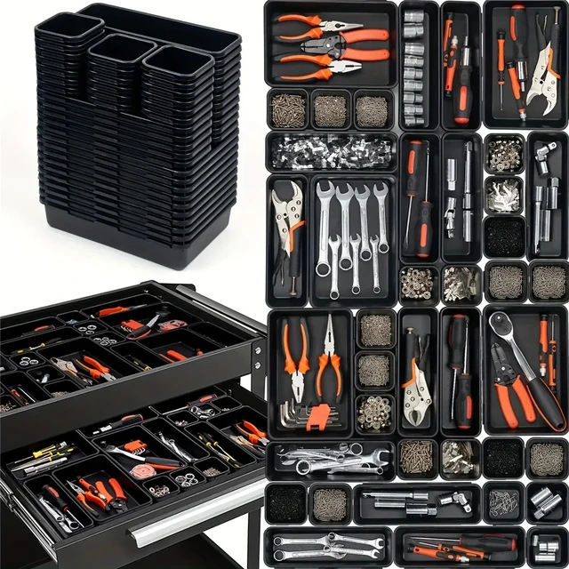 Tool Organizer Workshop, Storage Tool Box Tray