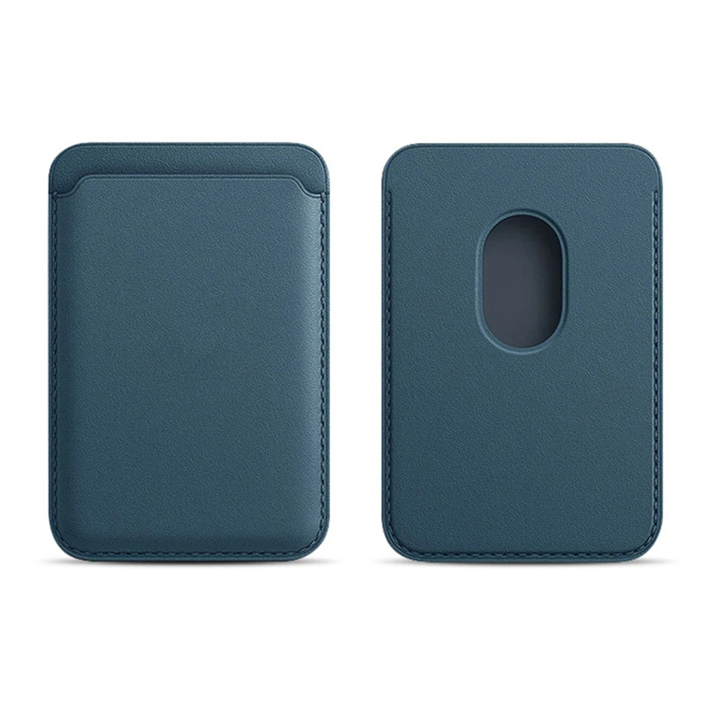 Magnetic Leather Wallet Card Holder Phone Accessory