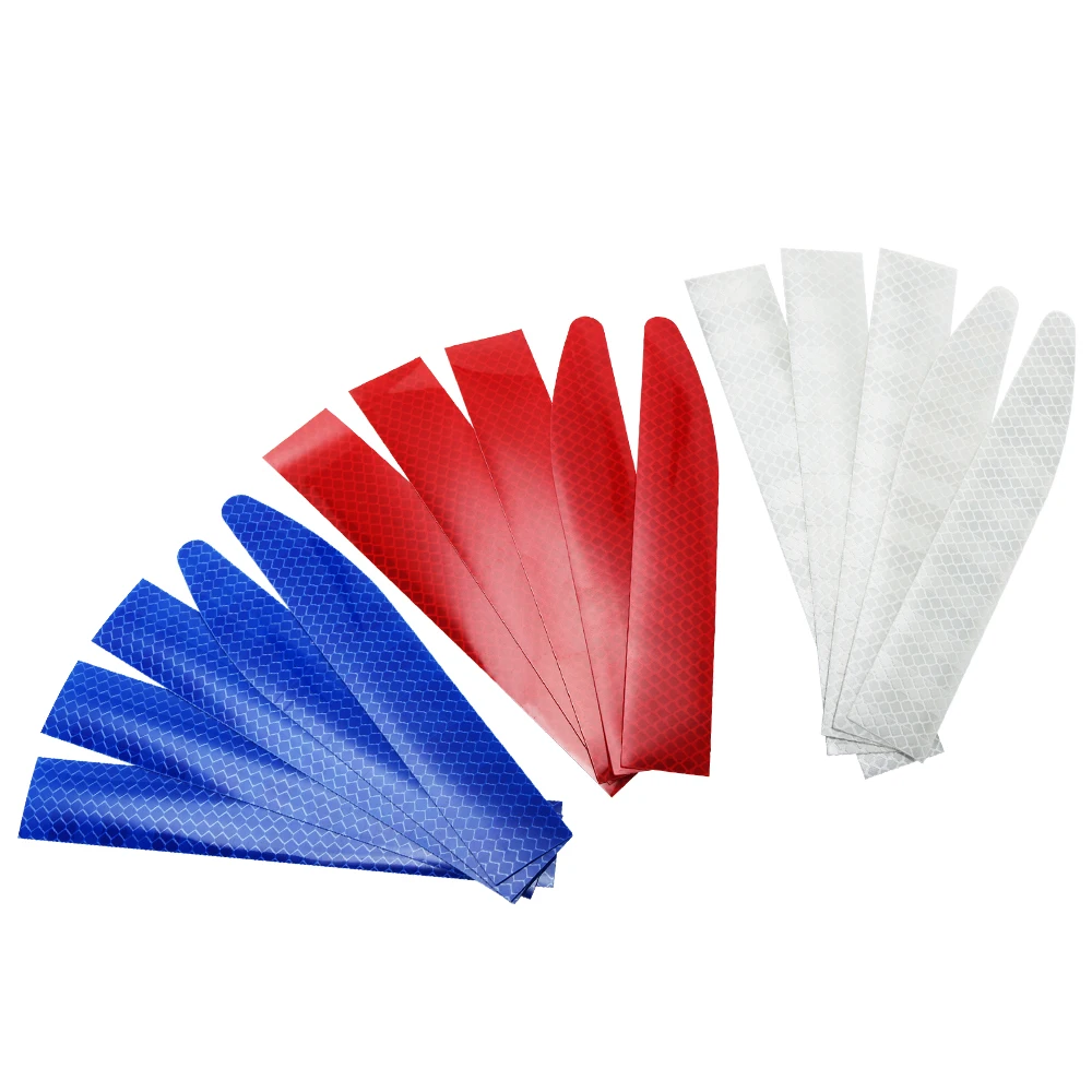 자동차 트렁크 테일 야간 안전 경고 반사 스티커, 아우디 A6 C5 BMW F10 도요타 코롤라 시트로엥 C4 C3 포드 포커스용