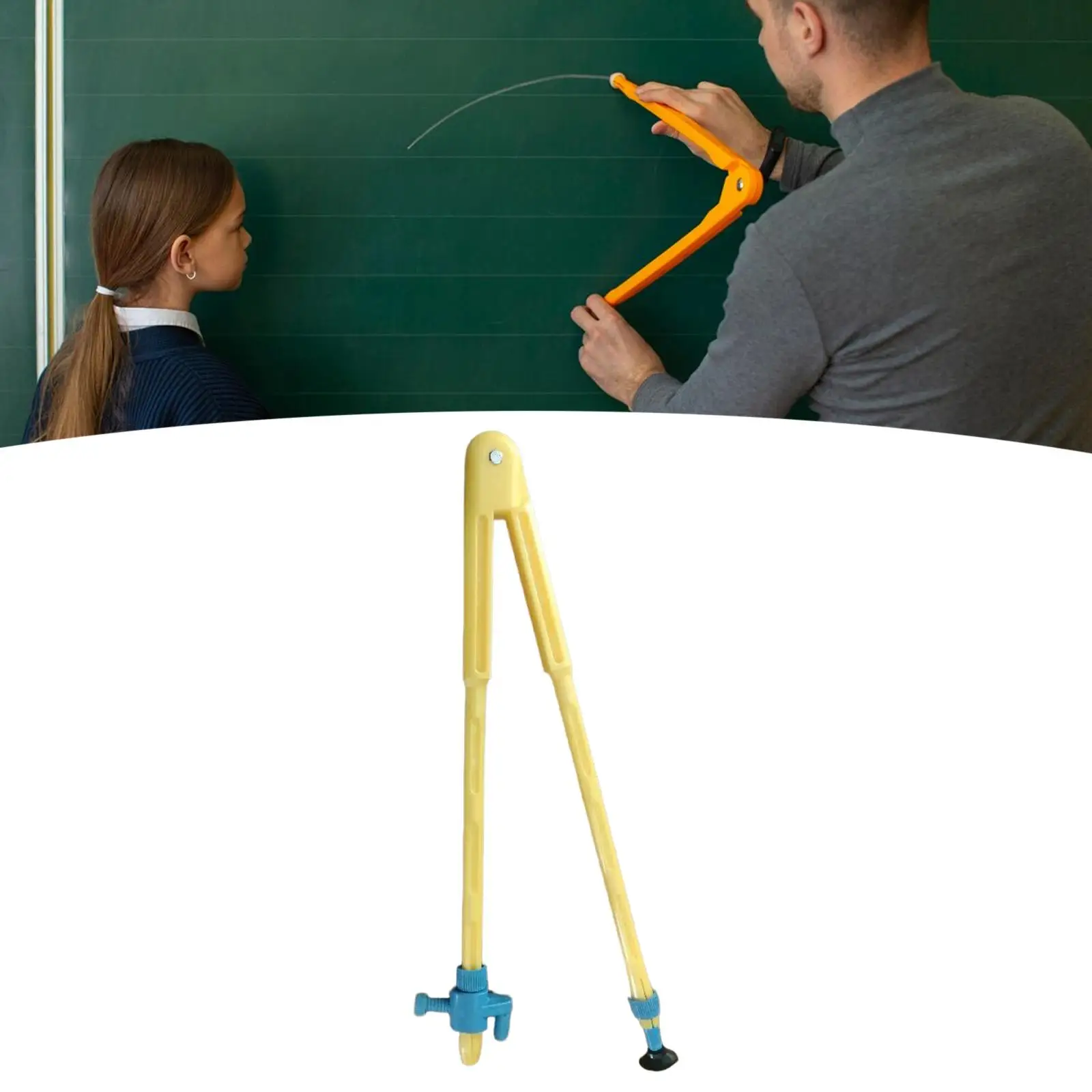 Teaching Compass Demonstration Precision Drawing Compass Painting Tool Math Teaching for Teachers Learning