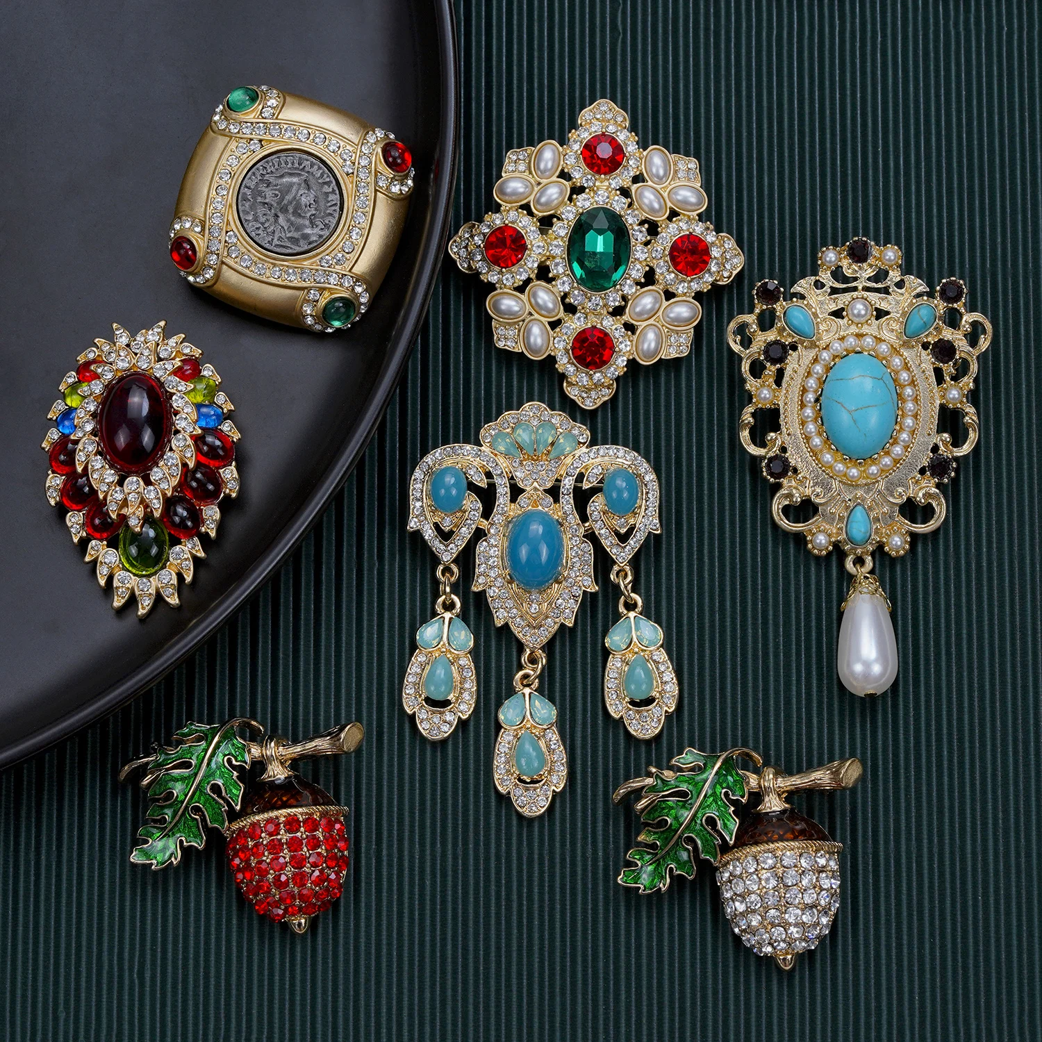 Costume Jewelry Old Vintage Brooches Vintage Brooch Ladies Suit