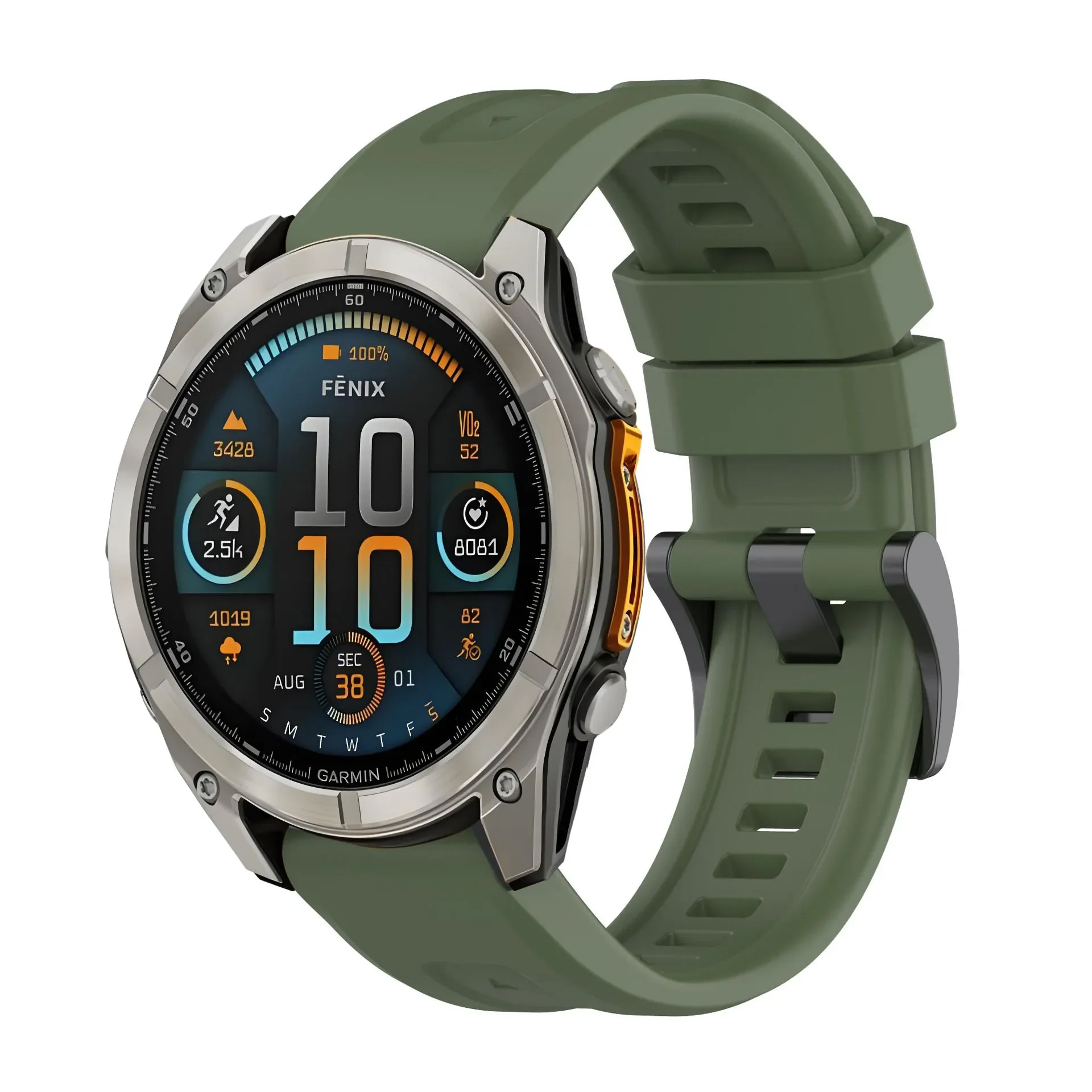 Quick Fit Silicone Strap Bracelet - 26mm, 22mm, 20mm