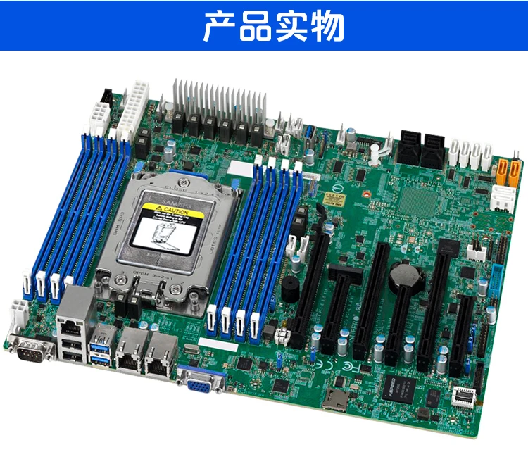 H11SSL-i AMD 단일 채널 EPYC Xiaolong, 7002/7001 세대 2 세대 CPU 서버 마더 보드 지원
