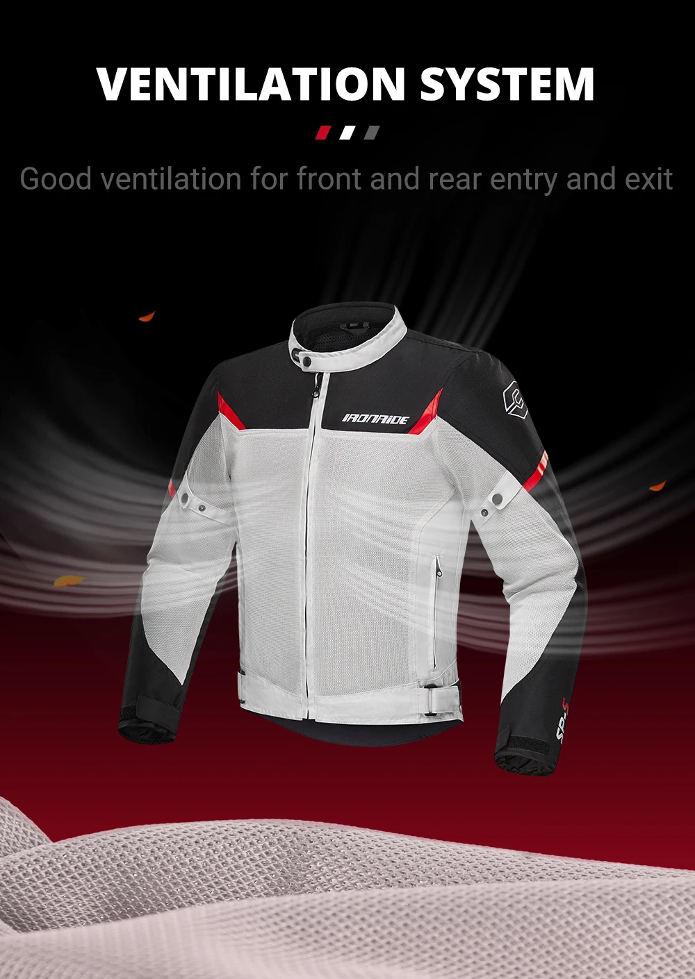 Motorcycle Jacket Anti-Fall Outdoor Motocross Riding Clothing Protection Summer Breathable Motorbike Pants Wear-Resistant M-3XL