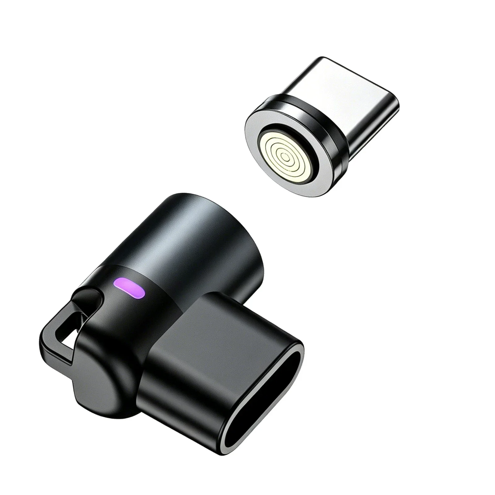 High-Power 240W USB-C Magnetic Fast Charging Adapter with 360° Rotation