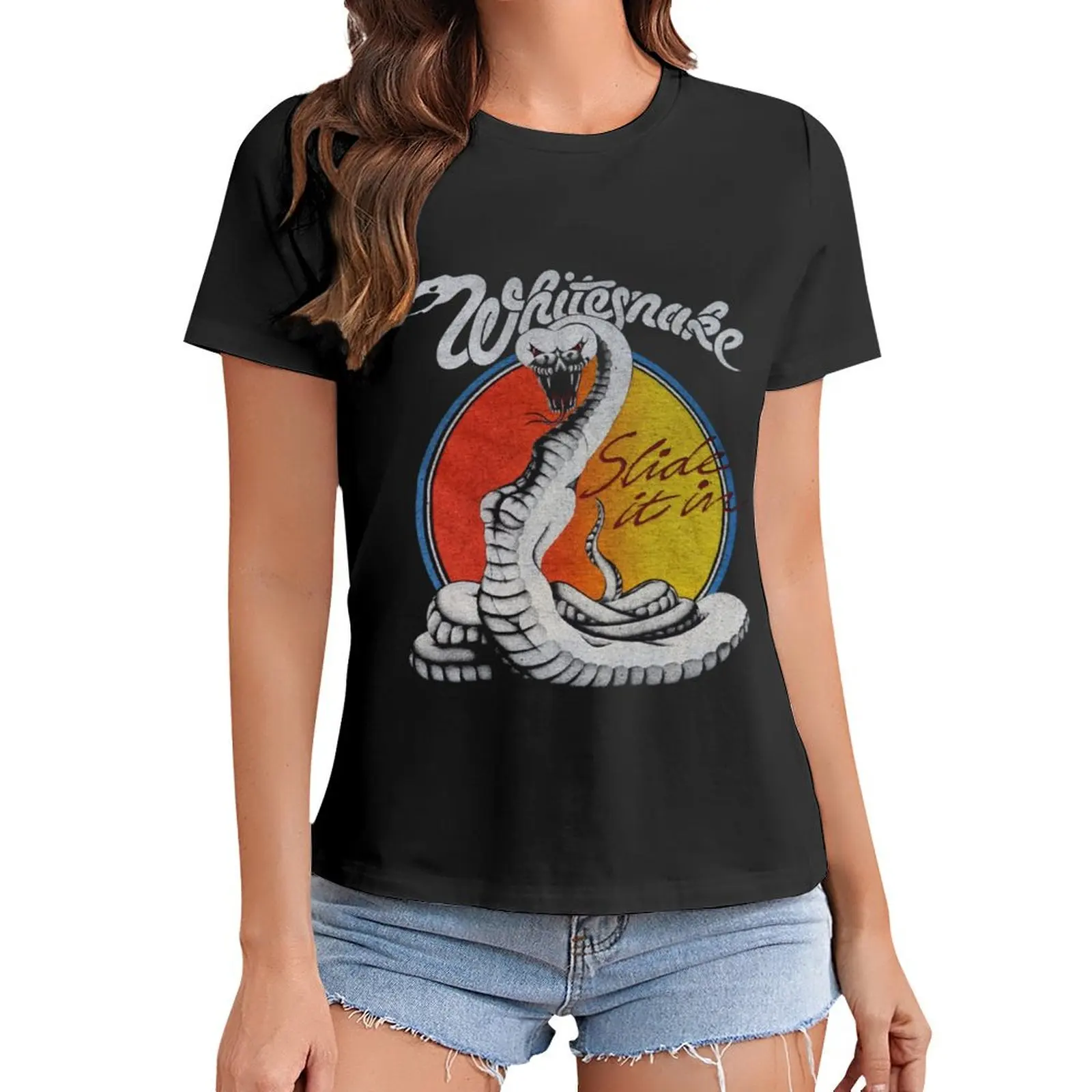 WHITESNAKE ALBUM 2020 ATINDEDE T-Shirt plus sizes funnys Woman fashion