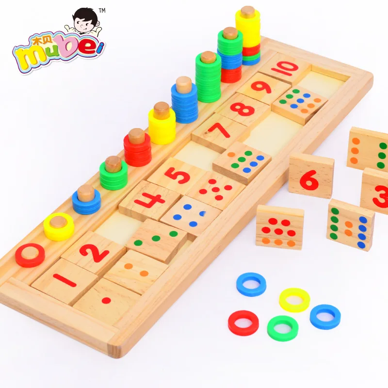 

Mubei Teaching Logarithmic Board Montessori Mathematics Teaching Aids Number Pairing Number Concept Puzzle Teaching