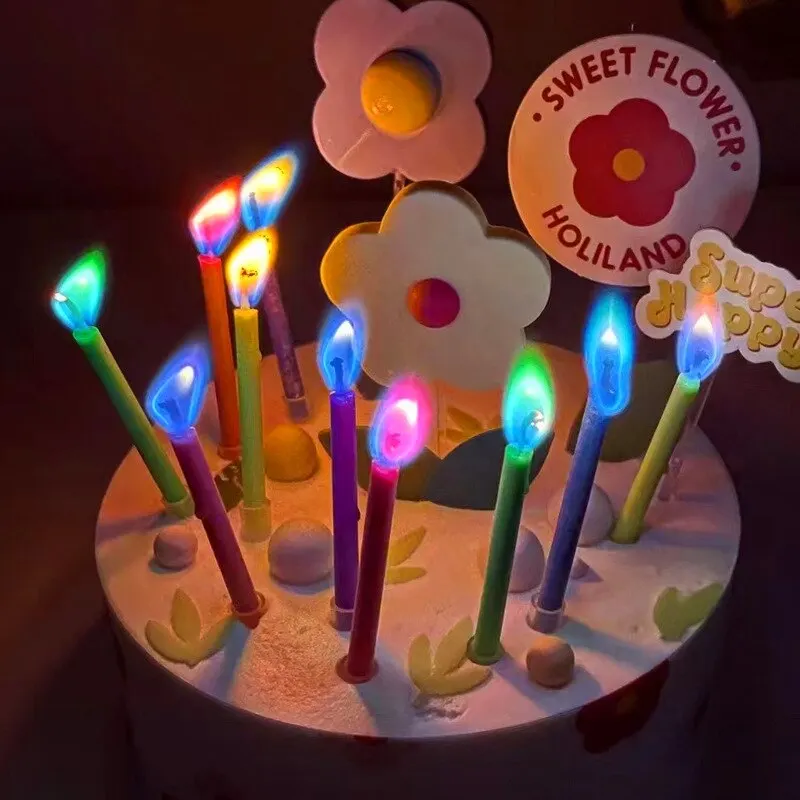 Candles Safe Flames Birthday Party