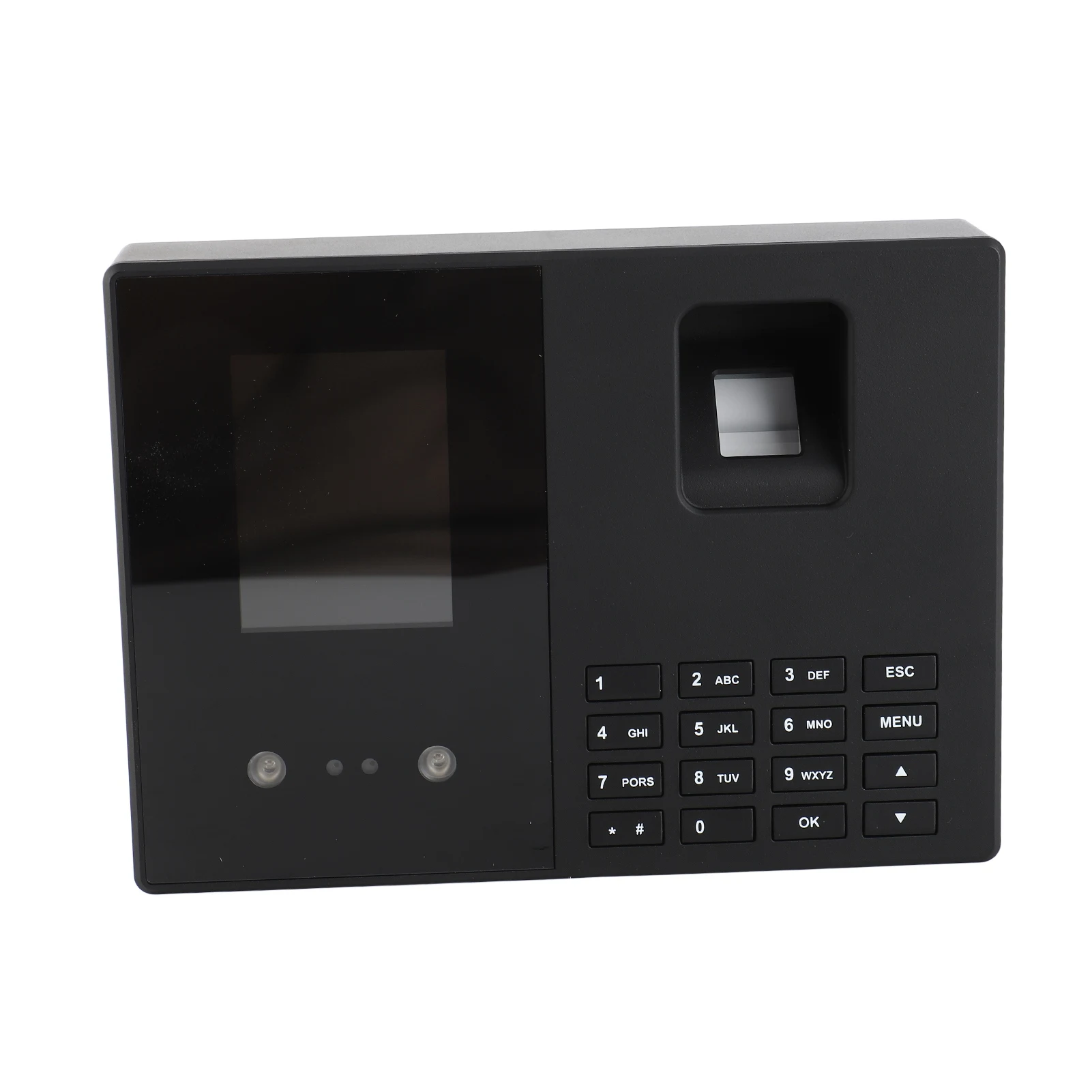 Attendance Machine 2.8in Color LCD Screen Infrared Dual Camera Face Recognition Time Clock Employees Access Control Machine