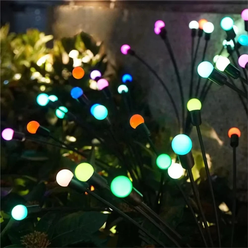 Description Picture 5 of itemLED Solar Firefly Light Outdoor Waterproof Solar Garden Lamp Fairy Landscape Light Decor for Patio Fence Yard Pathway