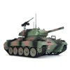 Tongde Model Chaffee M24 RTR 1/16 2.4G RC Battle Tank Smoke Sound Shooting LED Light Simulated Vehicles Model RTR Toys 6