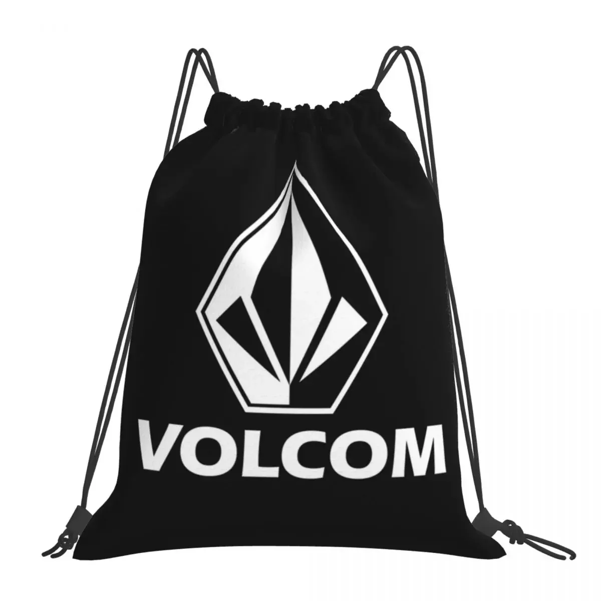

Многофункциональные сумки на шнурке Best Volcom, белые рюкзаки с карманами для мелочей, дорожные и школьные портфели