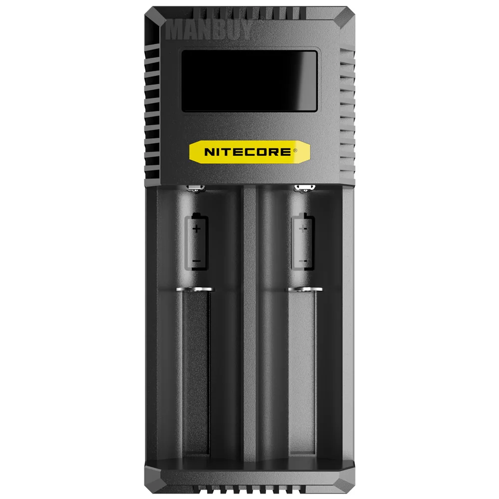 

Nitecore Ci2 2-Slot Intelligent USB-C Fast SUPERB Charger Li-ion Ni-Cd NiMH Batteries 18650 14500 CR123 16340 26500 18350 AA AAA