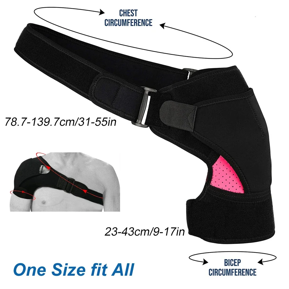 Adjustable Shoulder Support for Pain Relief and Recovery