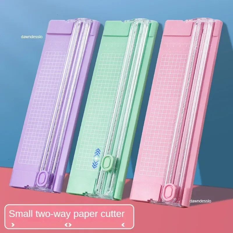 Plastic Base Paper Trimmer Portable A4 Paper Cutting Machine Photo Cutter Scrapbook Blade Home Office Art Crafts Tools