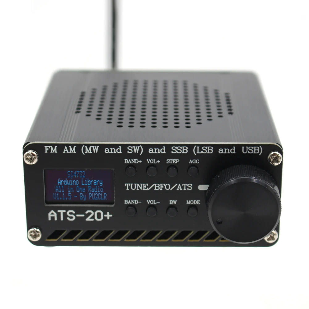 Ricevitore Banda Completa SI4732/SI4735 – FM SSB LSB USB Con Touch Screen 2.4”, ATS-100, Batteria 1000 MAh