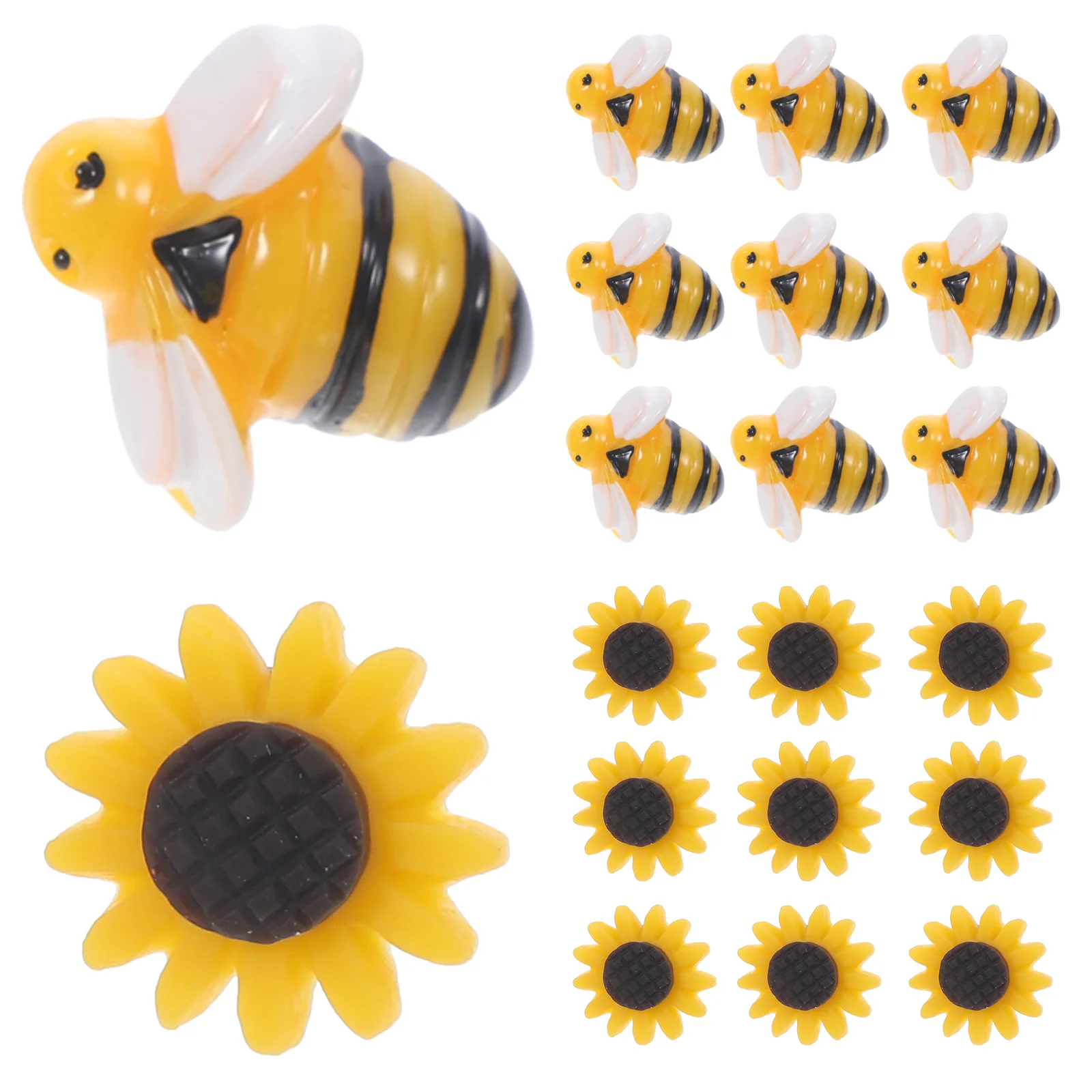 

Bee Sunflower Pin Ornaments Bulletin Board Tacks Thumb Decorative Push Pins Resin Thumbtack Cute Metal Thumbtacks