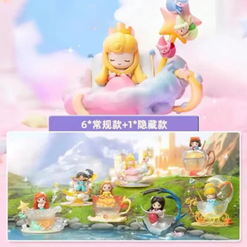 New Genuine Disney Official Disney Princess D-baby Series Blind Box Cute Decoration Action Figures Cartoon Collectible Toy Gifts - Bilde 2