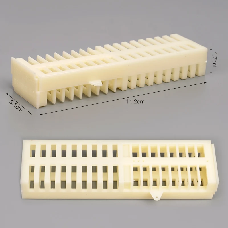 Beekeeping Tools 10/20 Pcs Lengthened Queen Bee Extendible Cage Drawer Multifunction Rearing Anti Escape Catcher
