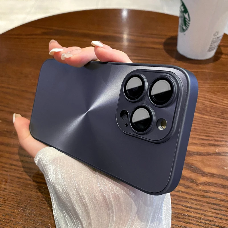 

Luxury Cool Aurora Laser Case For iPhone 15 14 13 12 11 Pro Max Plus Women Girl Lens Protector Silicone Bumper Shockproof Cover