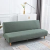 Sofa Bed Cover Jacquard Fabric 3 Different Sizes Armless Cover Sofa New Decor Slipcovers Stretch Protector Elastic Bench Cover 5