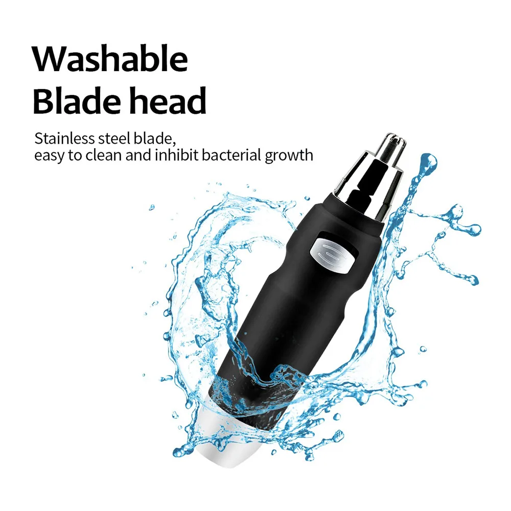 Electric Nose Ear Trimmer for Nose Hair Trimmer for Men Shaving Hair Removal Shaving Razor Beard Cleaning Machine Face Care