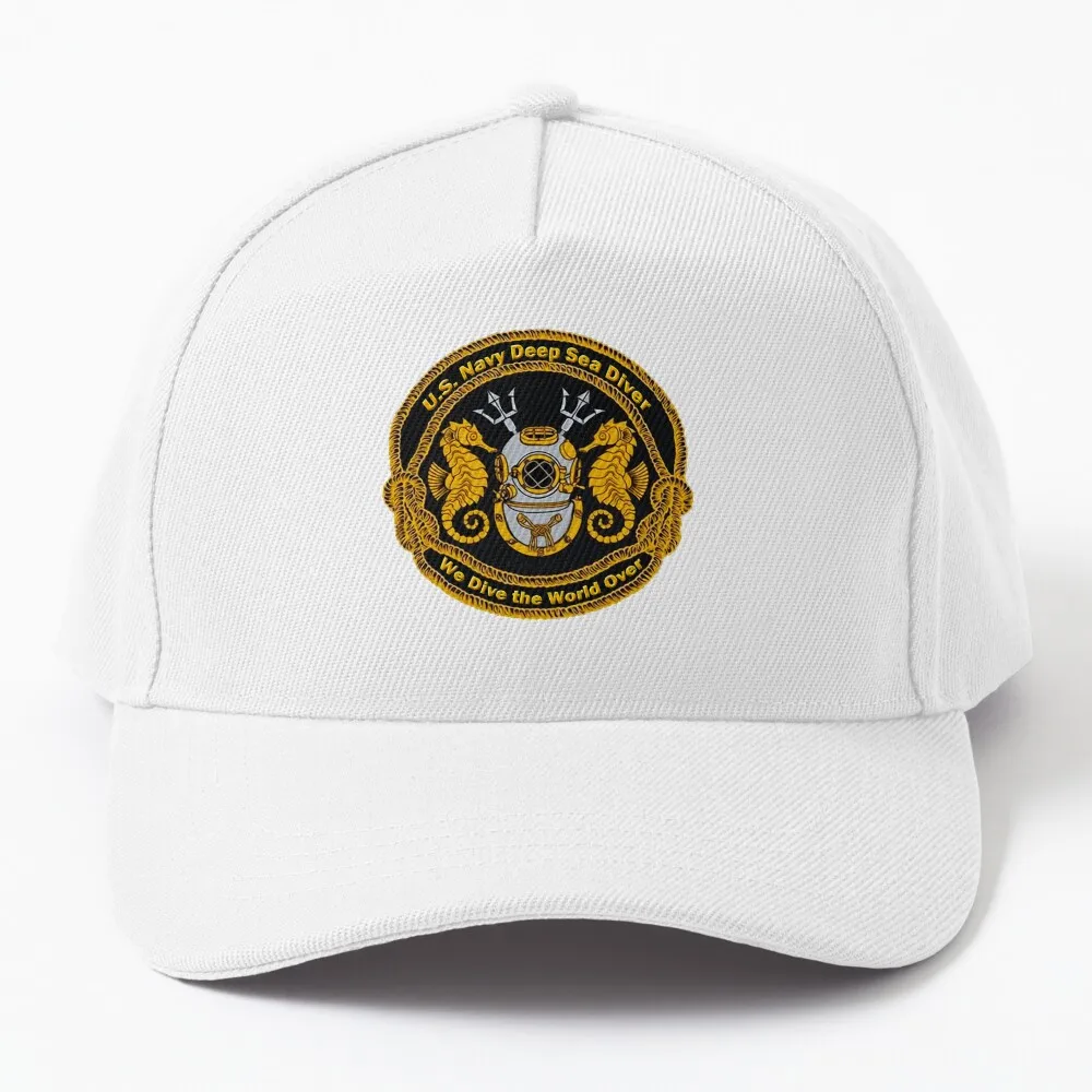 

Navy Deep Sea Diver Baseball Cap Designer Hat Trucker Hat Rugby Woman Hat Men'S