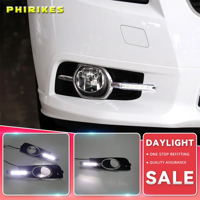 

Дневные ходовые огни, дневные ходовые огни для Chevrolet Cruze 2009-2014, противотуманные фары с затемненным поворотным сигналом