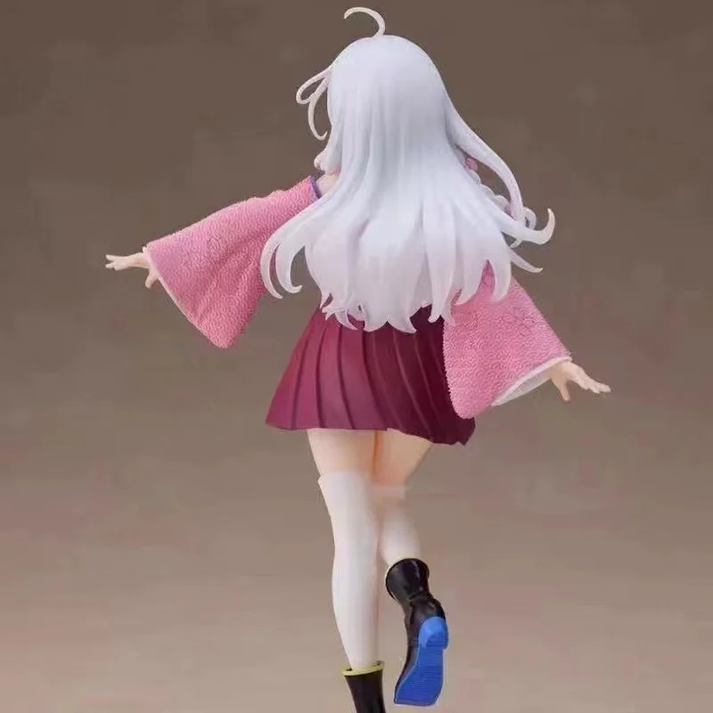 YLEAFUN Maomao Action Figure Anime, Maxi Vestito Rosa Bambina Maomao Figure PVC Posizione Seduta Statua 18 cm Camera Da Letto Decorazione Regalo