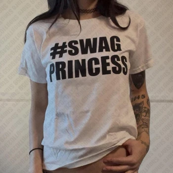 Aesthetic 2000s Gothic Grunge Women Vintage Casual Short Sleeve T-Shirt Girls Printing Crop Top Streetwear Y2k Fashion Baby Tees 1
