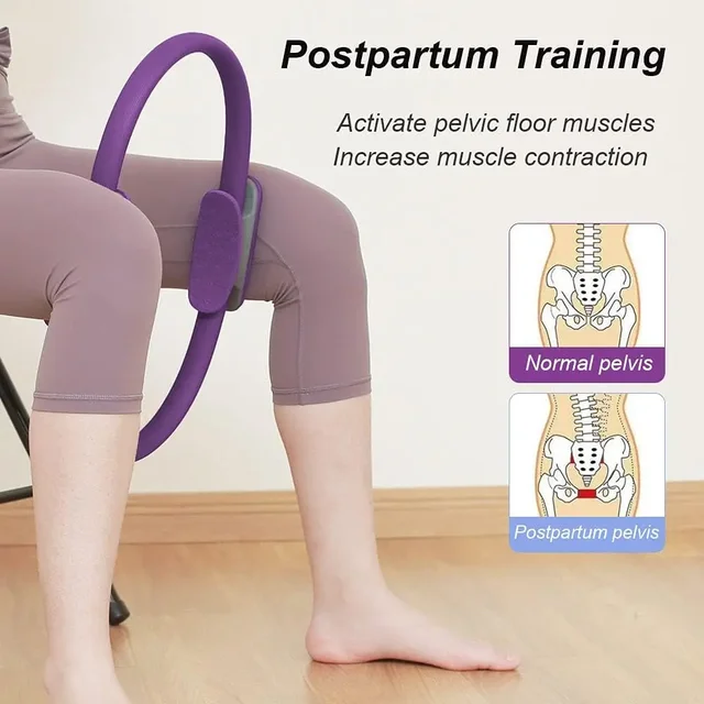 1Pcs Yoga Pilates Ring Non-slip Sports Resistance Ring Fitness Shaping Ring Pelvic Floor Muscle Training Fitness Yoga Equipment 4