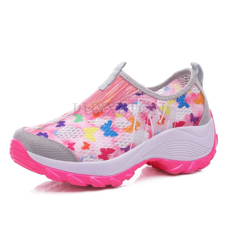 

Summer Women's Outdoor Casual Shoes Cloth Breathable Shoes Sports Casual Shoes Female Fashion Sneakers Women