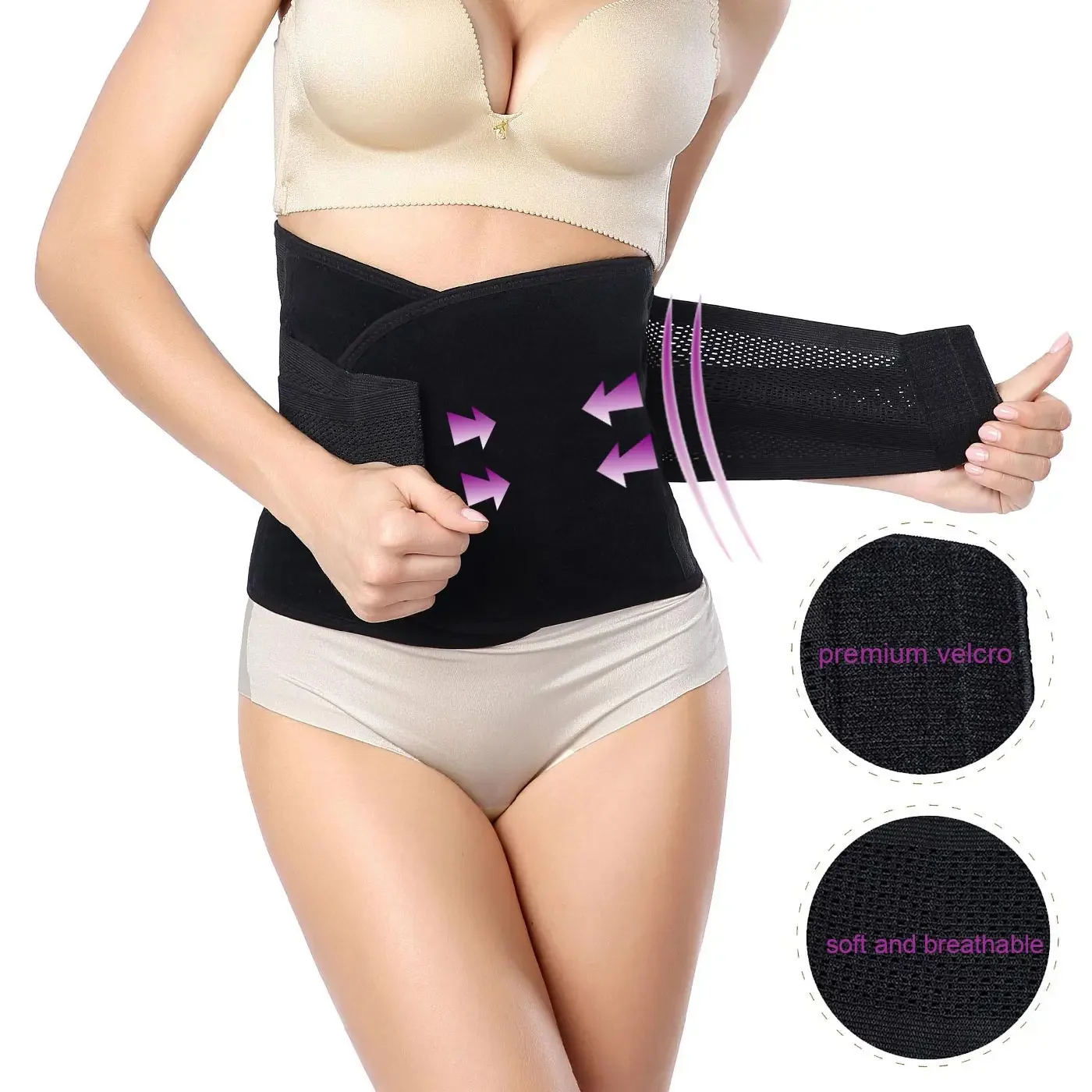 Post Partum Invisible Belt Breathable Rlastic for Women and Motherhood Birth Recovery Belly Corset Belt Abdomen Postnatal Basin postpartum belly band belly band women corsets