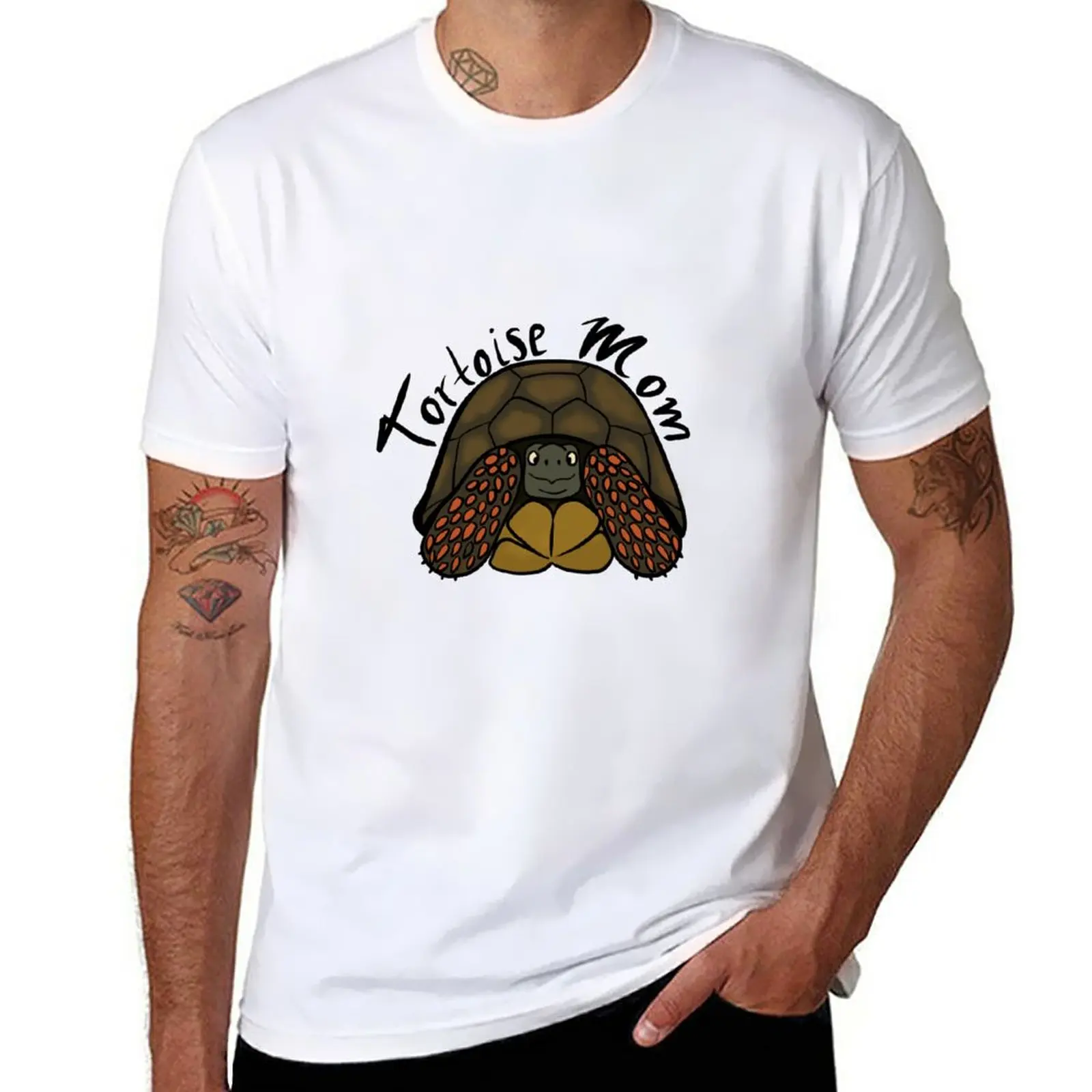 

New Tortoise Mom T-Shirt oversized t shirts hippie clothes sublime t shirt quick drying shirt mens plain t shirts