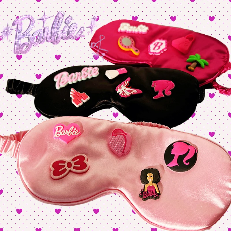 

Barbie Adults Eye Patch Kawaii Comfortable Travel Portable Shading Relaxing Trendy Movie Decoration Cute Sweet Girls Gift Lovely