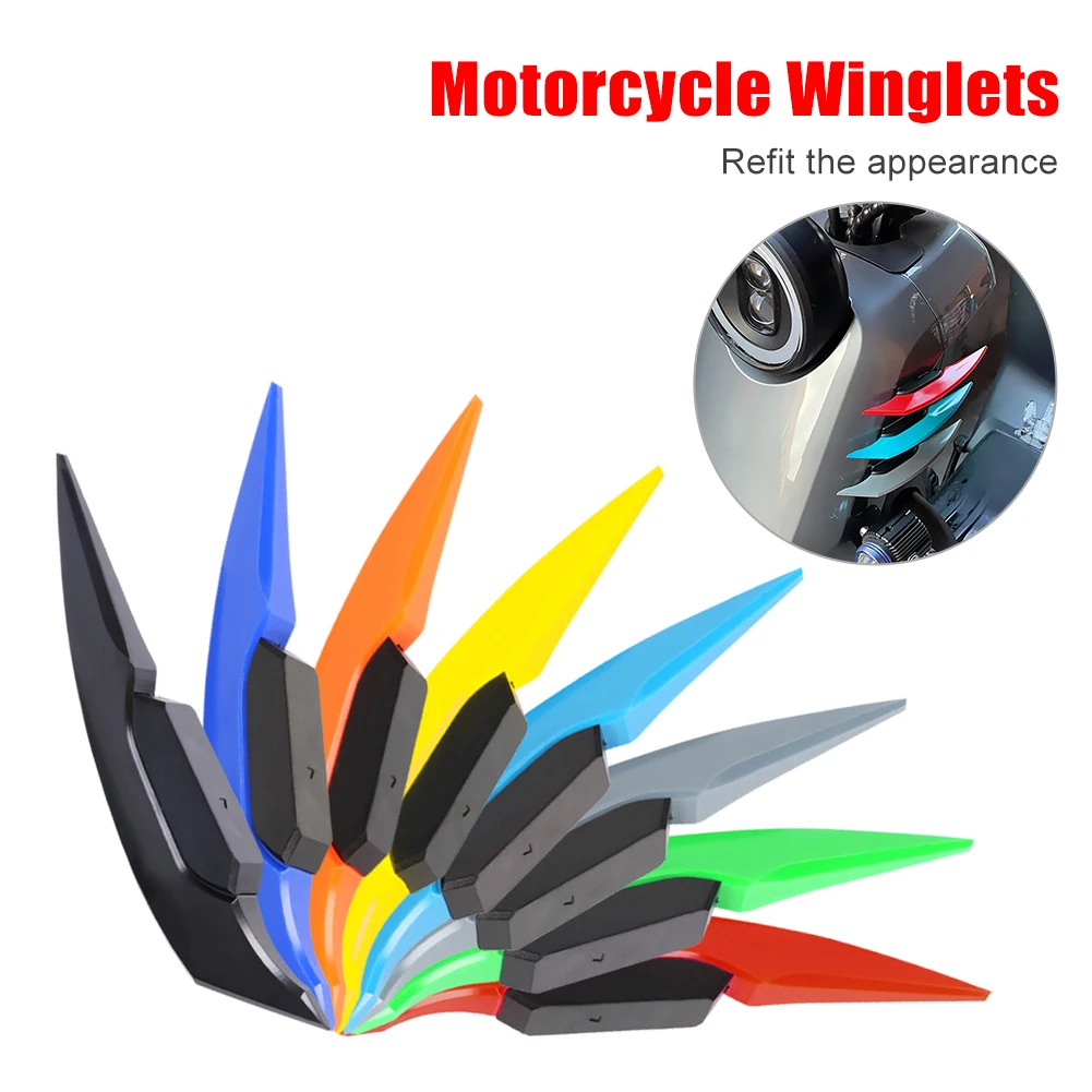 Universale Moto Winglet Spoiler Decorazione Dinamica Adesivo Per Cb 400 Mt10 Yamaha Yamaha R6 2002 Nmax125 Yamaha Yzf R125