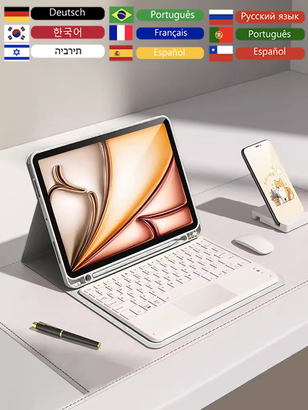 Keyboard Wireless Mouse Magic For iPad Pro 13 11 Case 1