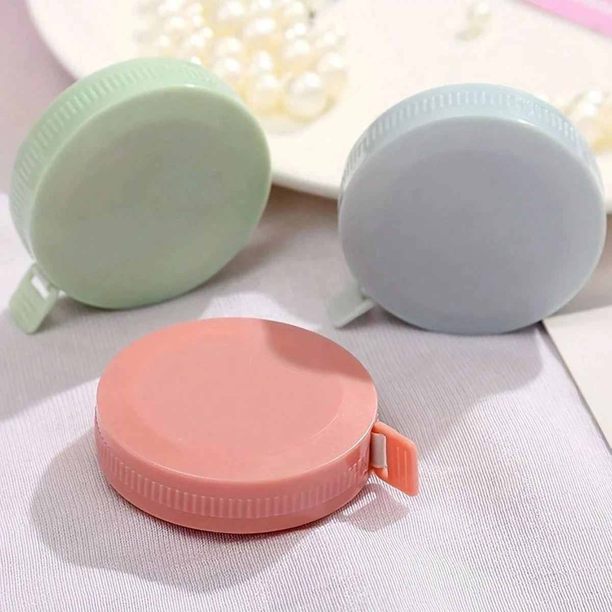 1PC-1.5 meter tape measure Nordic style small tape measure portable student soft leather tape measure