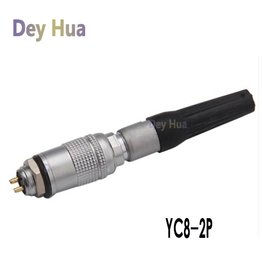 

YC8-2P YC8-3P YC8-4P YC8-5P YC8-6P YC8-7P air sensor connector plug and socket, miniature push-pull self-locking 8 mm