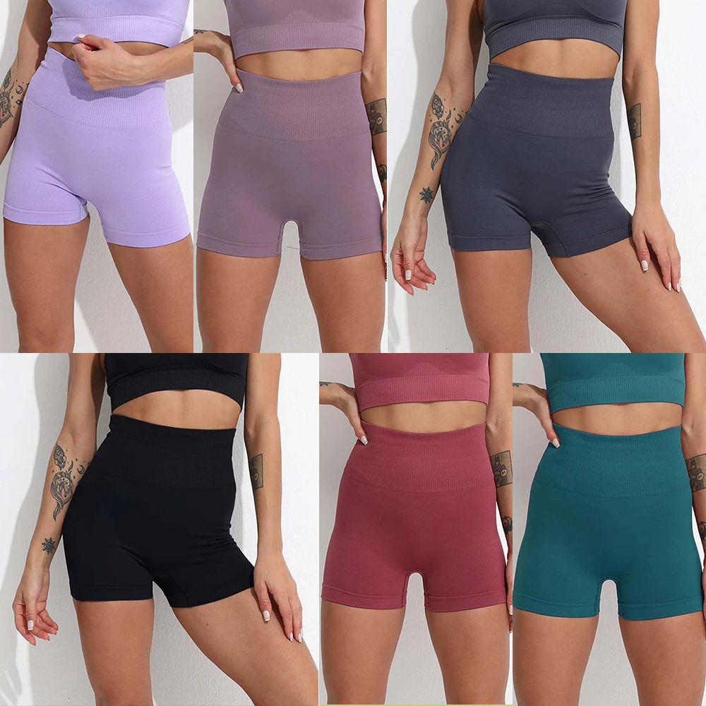 chino shorts Seamless High Waist Workout Shorts Fitness Yoga Shorts Yoga Running Sport Women Gym Leggings Sport Women Fitness Shorts trendy clothes